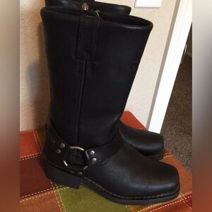 Women Harley Davidson moto boots 6.5